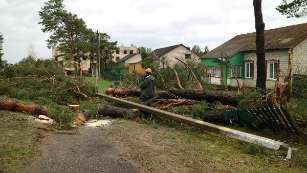 Восстановлено электроснабжение в большинстве населенных пунктов, пострадавших от непогоды