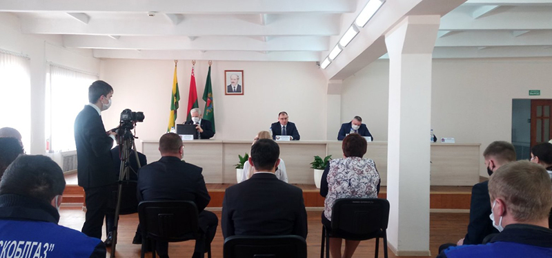 Виктор Каранкевич встретился с трудовым коллективом ПУ «Витебскторф» Виктор Каранкевич встретился с трудовым коллективом ПУ «Витебскторф»