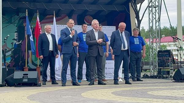 Виктор Каранкевич принял участие в торжественном открытии фестиваля «Беларусиада»