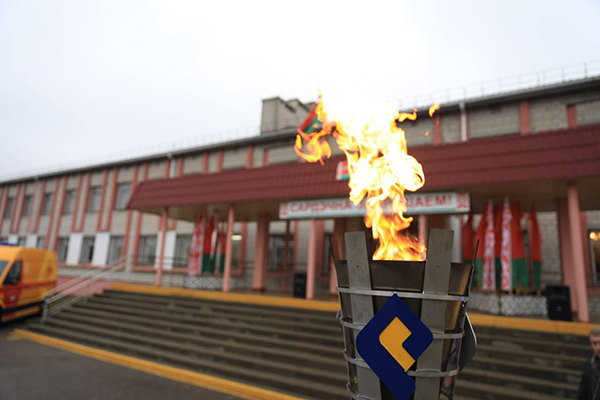 В агрогородок Хутор Светлогорского района Гомельской области пришел природный газ В агрогородок Хутор Светлогорского района Гомельской области пришел природный газ