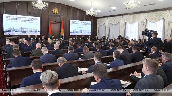 Виктор Каранкевич принял участие в заседании Совета Министров под руководством Главы государства 